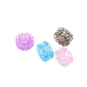 Double Row <b>TPE</b> Penis Ring With Beads For Delaying Ejaculation Adult Use - Product Image 2