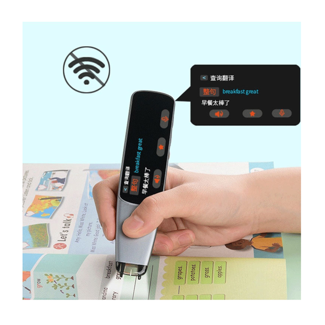 Hot Selling 112 Languages Real-time Translation Device Simultaneous Interpretation System Ai Scanner Translator Pen