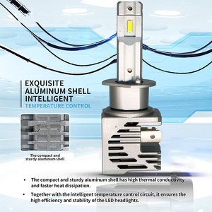 Mini Kích thước 25 Wát H4 led xe đèn pha Bóng đèn 6500K IP67 không thấm nước Điều kiện Mới tương thích H11 H7 H8 H9 9005 9006 tự động chiếu sáng - Product Image 2