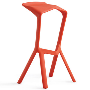 Stackable Plastic Bar Stools Colorful High Chair For Sale