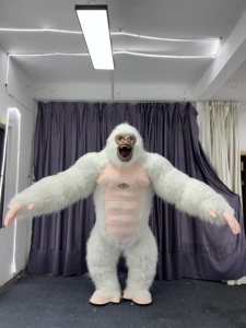Saygo CE di alta qualità di personalizzazione Gorilla gonfiabile mascotte Costume cartone animato animale <span class=keywords><strong>per</strong></span> <span class=keywords><strong>adulti</strong></span> festa di Halloween - Product Image 2