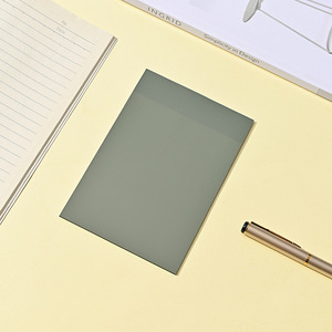 Blocs-notes adhésifs carrés pour les messages des étudiants, peuvent être déchirés et collés plusieurs fois. - Product Image 5