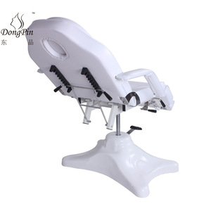 เตียงนวดเสริมสวย Dongpin รุ่น DP-8243 สีขาว หุ้มหนัง PVC ปรับเอนด้วยระบบไฮดรอลิก สำหรับร้านเสริมสวย สปา และบำบัด - Product Image 2