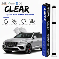 Película para Ventanas de TPU Autoadhesiva, Protección UV, 10 mm de Grosor, Garantía de 10-12 Años, Anti-Dispersión, Protector Transparente para Vidrio de Automóvil, Anti-Impactos de Piedras