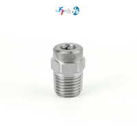Embout de buse de nettoyage à jet plat en acier inoxydable pour nettoyage de surfaces