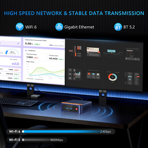 มินิเดสก์ท็อปพีซีราคาดี <span class=keywords><strong>Intel</strong></span> N100 <span class=keywords><strong>NUC</strong></span> DDR4 WiFi Win11 Pro Linux สำหรับธุรกิจสำนักงานที่บ้านคอมพิวเตอร์ SSD EU JP UK - Product Image 6