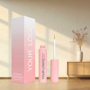 Aceite de ricino orgánico, suero de biotina, Vegano Natural potenciador de cejas, aumento de pestañas líquido, alargamiento de crecimiento de pestañas a prueba de agua - Product Image 3