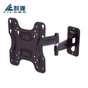 Top quality steel LED LCD Plasma retractable full motion lcd tv pole mount