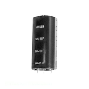 Authorized Distributor <b>CAP</b> ALUM 1500UF 20% 450V <b>SNAP</b> TH Through Hole E91F451VNT152MUA5U 1500 uF Capacitor - Product Image 1