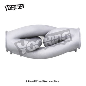 Tuyau de dérivation 3D Auto pour son de supercar, tuyau de raccordement universel pour silencieux d'échappement avec 2,5/2,75/3/3,5/<span class=keywords><strong>4</strong></span> pouces - Product Image 4