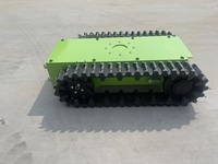 Mini tracteur à chenilles électrique 3T capacité de remorquage pour usage domestique commercial