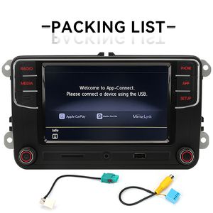 RCD330 RCD340G 6RD035187B Carplay Android auto <span class=keywords><strong>Autoradio</strong></span> pour VW Golf 5 6 Jetta CC Tiguan <span class=keywords><strong>Polo</strong></span> - Product Image 6