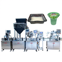 Machine d'emballage de riz en conserve avec pesage et remplissage automatiques, scellage thermique pour aliments