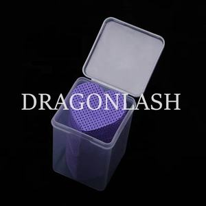 200 pièces lingettes de nettoyage adhésives non pelucheuses faites à la main pour extensions de cils démaquillage fournitures d'extension de cils essentielles - Product Image 4