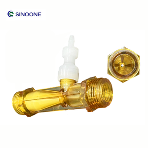 Sinoone 3mm lỗ 1/2 pvdf Máy lọc nước Venturi vòi phun khí nước trộn ống phun - Product Image 1