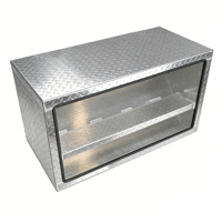 Boîte en aluminium résistante à la corrosion pour travaux forestiers, armoire à outils avec installation facile