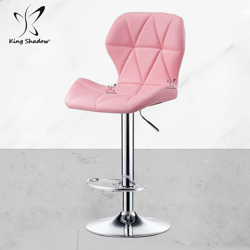 Beauty Salon Mini Stool pink Hydraulic Hair Salon Stool Nail bar