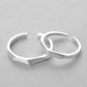 Anello Apribile in <span class=keywords><strong>Argento</strong></span> Puro <span class=keywords><strong>925</strong></span> con Design Geometrico, Anelli per <span class=keywords><strong>Uomo</strong></span> e Donna, Ornamenti in <span class=keywords><strong>Argento</strong></span> Puro Coreano, Vendita all'Ingrosso - Product Image 1