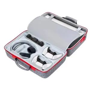 For <strong>PS5</strong> Storage <strong>Bag</strong> Handle Carry Case Shockproof Hard Pouch Zip Box Game Conosle Headset Holder Organizer for Sony PlayStation 5 - Product Image 3