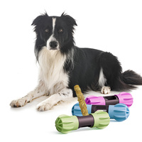 Support pour bâtonnets à mâcher pour chien, support pour friandises pour chien, dispositif lourd et sécurisé pour éviter l'étouffement, convient à diverses friandises et tailles de chiens