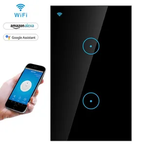 Tuya Smart Wifi Light Switch/Touch Wall Switch Work With Alexa Google Home Voice Control