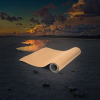 Hydefoam - Tapete de Yoga de Corcho y Caucho Duradero, Impermeable, Antideslizante y Resistente al Desgaste, para Estudio de Yoga y Clases Grupales
