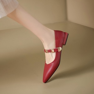 Nuovissime <span class=keywords><strong>Scarpe</strong></span> da Donna con <span class=keywords><strong>Tacco</strong></span> <span class=keywords><strong>Basso</strong></span> a Punta con Borchie Metalliche, <span class=keywords><strong>Tacco</strong></span> Sottile, Monofibbia Antiscivolo, <span class=keywords><strong>Scarpe</strong></span> Casual da Donna con <span class=keywords><strong>Tacco</strong></span> Alto - Product Image 2