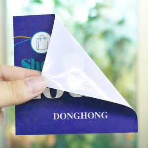 Tùy Chỉnh Thiết Kế Mới Tùy Chỉnh Nền Decals Trong Suốt Vinyl Tĩnh Bám Xe Kính Cửa Sổ Nhãn Dán Nhà Cung Cấp - Product Image 4