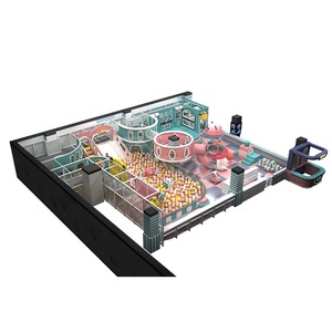 Aire de jeux intérieure pour enfants, mini-labyrinthe d'amusement pour bébés, design personnalisé OEM, jeux doux pour enfants - Product Image 2