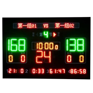 China's Outstanding Brands Wireless Basketball Electronic Scoreboard 3m With <b>Timer</b> For Indoor Sports - Product Image 3