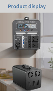 พาวเวอร์แบงค์สำหรับใช้งานกลางแจ้ง 220V ความจุสูง 600W 1000W 1800W 2500W  แบตเตอรี่สำรองสำหรับใช้ในบ้าน แล็ปท็อป และกรณีฉุกเฉิน - Product Image 4
