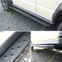 Marchepieds latéraux à trous ronds montés sur cadre en acier au carbone pour Suzuki Jimny 2018-2026 5 portes JB64 JB74 Accessoires automobiles Vente en gros usine