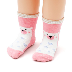 12 Pares/<span class=keywords><strong>set</strong></span> Bonito Do Bebê Meninas Meninos Fantasia Algodão Penteado Crianças Anti-slip Com Aderência Infantil Criança Chão Meias - Product Image 4