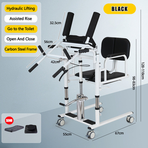 Hydraulic Multi-Functional Patient Transfer Lift Chair Specialized Nursing Toilet Transfer Machine Rehabilitation Therapy - Product Image 5