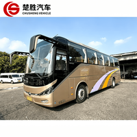 Autocar Kinglong 50 places neuf, diesel Euro 2, transmission manuelle, avec conduite à gauche, pour transport urbain