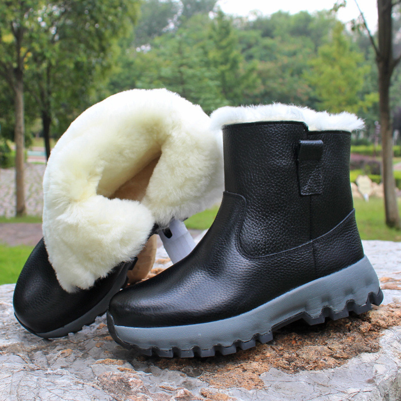 QD-21007 Black [Ultralight Snow Boots]