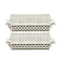 WZUMER 09330242611 HE Connecteurs industriels électriques robustes à 48 broches, connecteur résistant à 48 broches HDC multi-fils