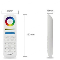 Télécommande LED sans fil Miboxer Smart FUT089 Zigbee 8 Zones RGB+CCT avec protection contre les courts-circuits pour éclairage de scène – Garantie 2 ans