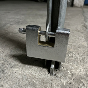 Cadenas de sécurité en acier blindé 90 mm, robuste et rectangulaire, pour usine - Product Image 2