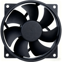 Ventilateur axial CC sans balais Caforre électrique 92*92*25mm 12V avec roulement à manchon en plastique, OEM ODM, garantie 1 an pour toilettes intelligentes