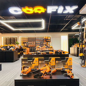 Coofix <span class=keywords><strong>Saw</strong></span> Woodwork Machine seghe da taglio macchina per il taglio del legno troncatrice per composto scorrevole elettrica - Product Image 6