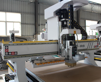 Machine de sculpture sur bois ATC cnc, avec refroidissement à eau, bon marché,