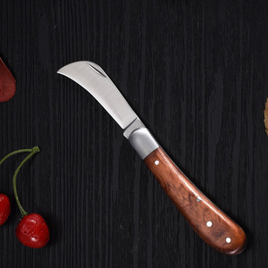 TL01G professionnel pliant élagage greffage couteau extérieur en bois jardin greffage outil pour bricolage OEM personnalisable - Product Image 5