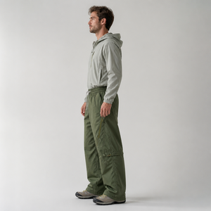Pantalon de randonnée imperméable en softshell pour l'automne, pantalon cargo multi-poches, respirant, coupe régulière, double boutonnage - Product Image 3
