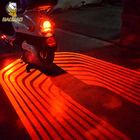 BB1286 système d'éclairage électronique ailes de bienvenue feu arrière Led pour moto vélo Led Para Moto moto