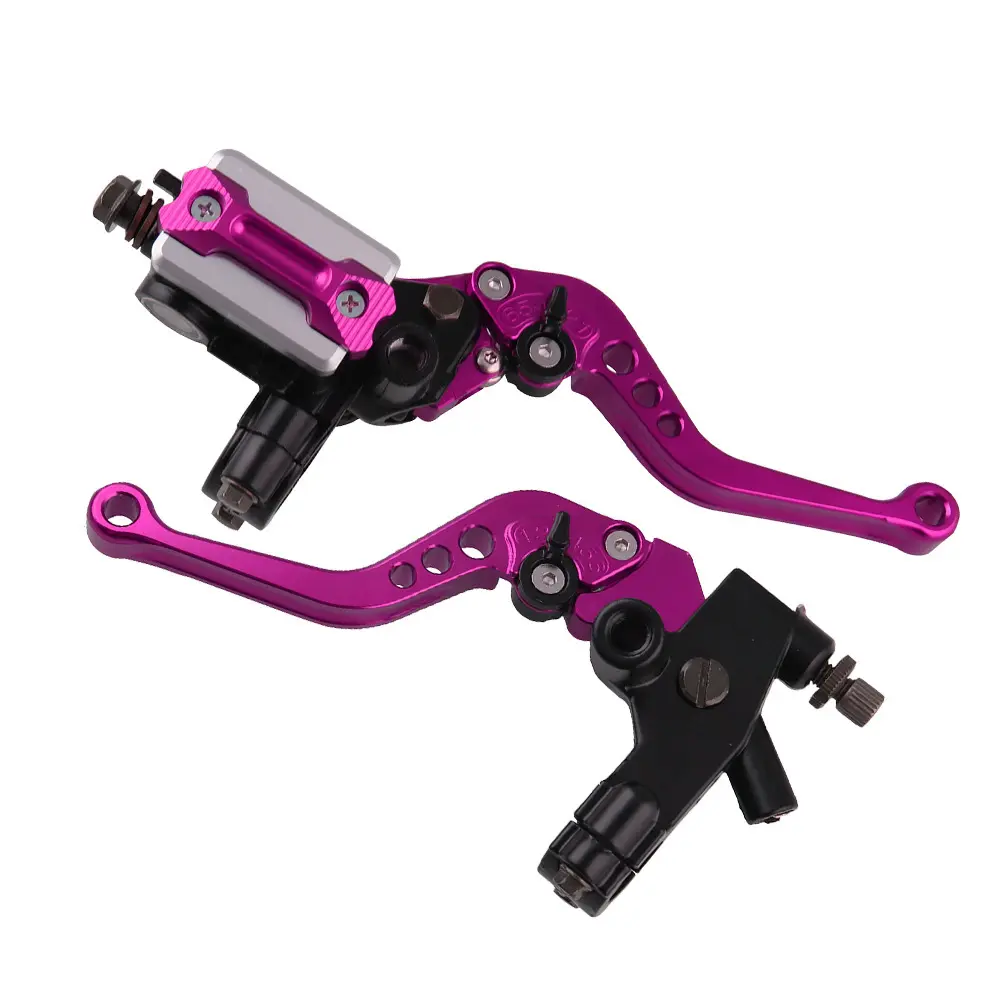 22-29mm CNC Adjustable Replacement Hydraulic Brake Pump Master Cylinder Motorcycle Clutch Lever For Pocket Road Scooter Dirt