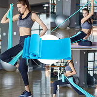 Bandes d'entraînement Yoga Fitness Pilates TPE et boucle élastique en latex de caoutchouc pour l'exercice de résistance