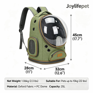 Mochila Para Gatos New Fashion Eco-friendly Nylon Large Capacity Breathable Panoramic Space Capsule Pet <strong>Backpack</strong> <strong>for</strong> <strong>Dogs</strong> 10kg - Product Image 2