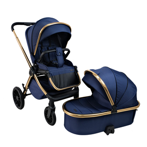 Wholesale Price Multifunctional <b>Push</b> Stroller High Landscape 4 Wheel Lights Weight Travel New Born Baby Stroller - Product Image 1