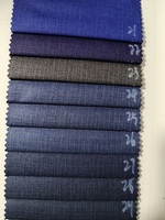 Fabricant et fournisseur de tissus textiles, vente en gros de tissus tissés unis teints en masse, TR 80% polyester 20% viscose, tissu pour vêtements